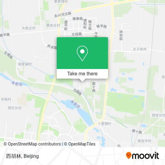 西胡林 map