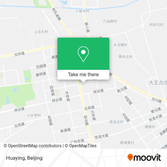 Huaying map