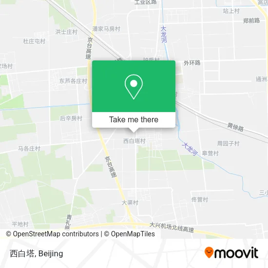 西白塔 map