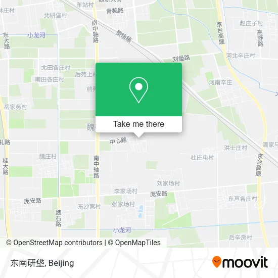 东南研垡 map