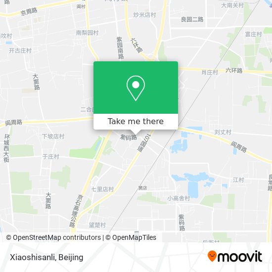 Xiaoshisanli map