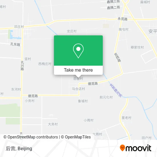 后营 map