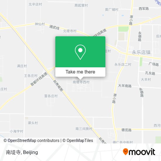 南堤寺 map