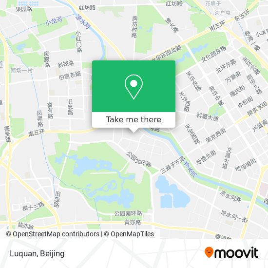 Luquan map