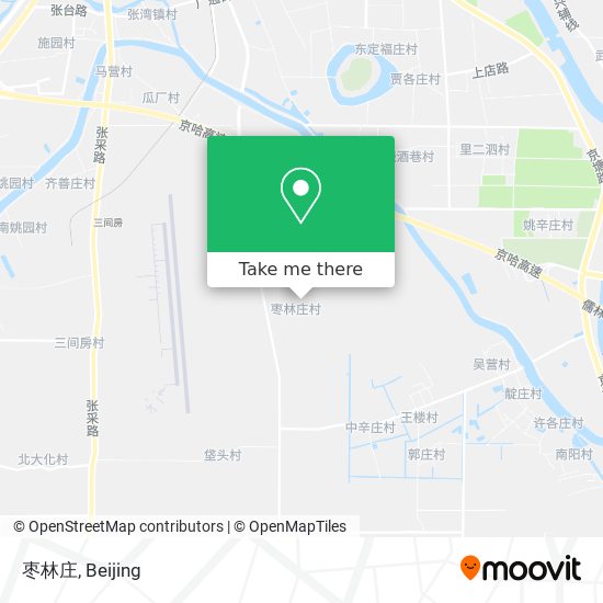 枣林庄 map