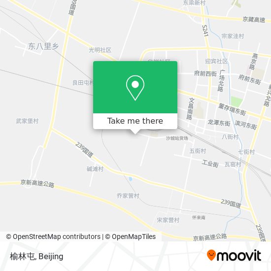 榆林屯 map