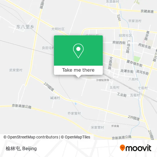 榆林屯 map