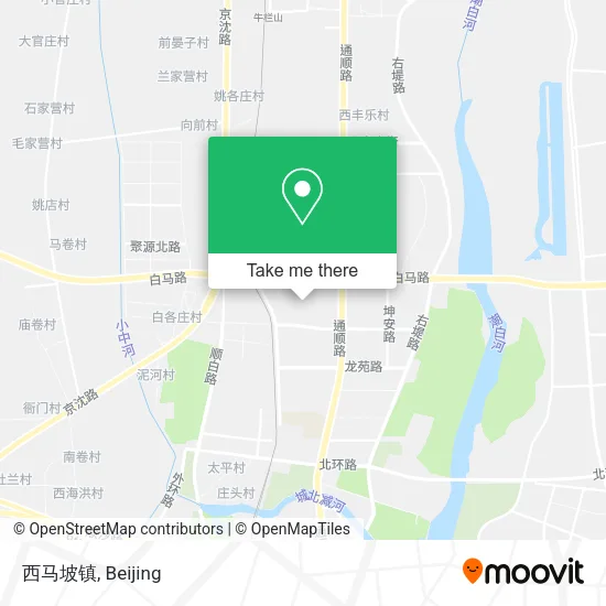 西马坡镇 map