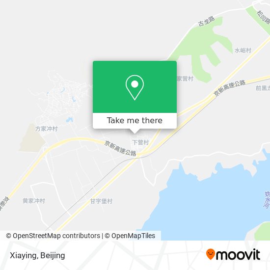 Xiaying map