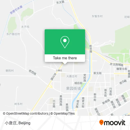 小唐庄 map