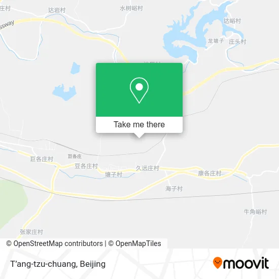 T’ang-tzu-chuang map