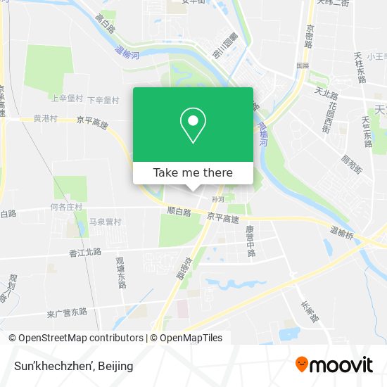 Sun’khechzhen’ map