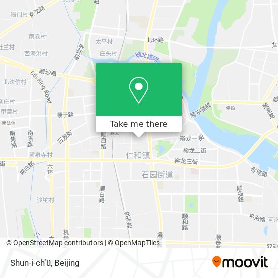 Shun-i-ch’ü map