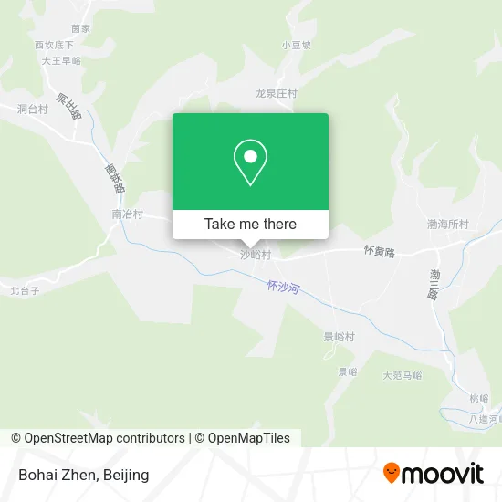 Bohai Zhen map