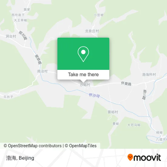 渤海 map