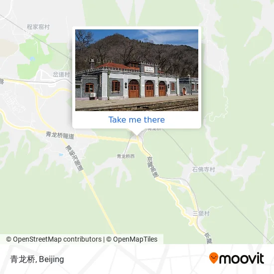 青龙桥 map
