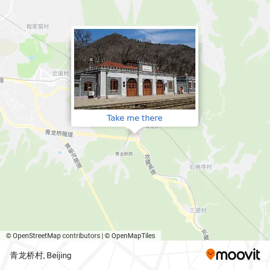青龙桥村 map