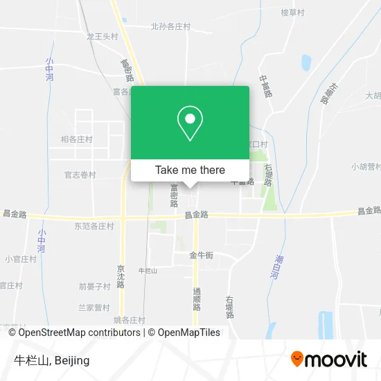 牛栏山 map