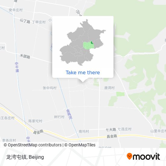 龙湾屯镇 map