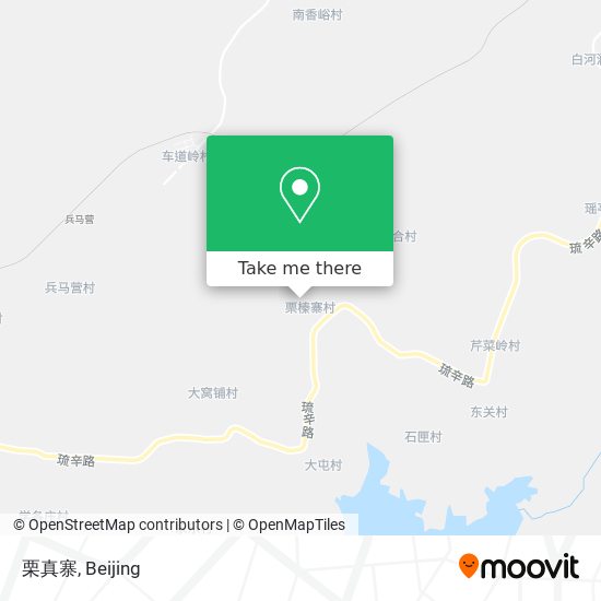 栗真寨 map