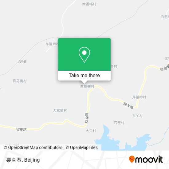 栗真寨 map