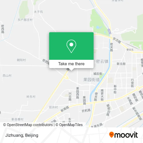 Jizhuang map