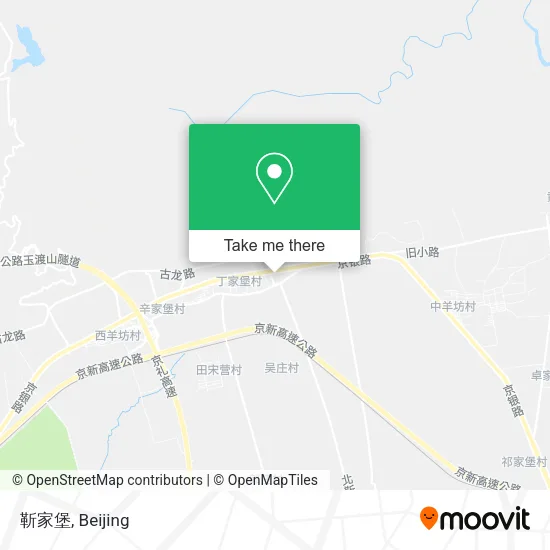 靳家堡 map
