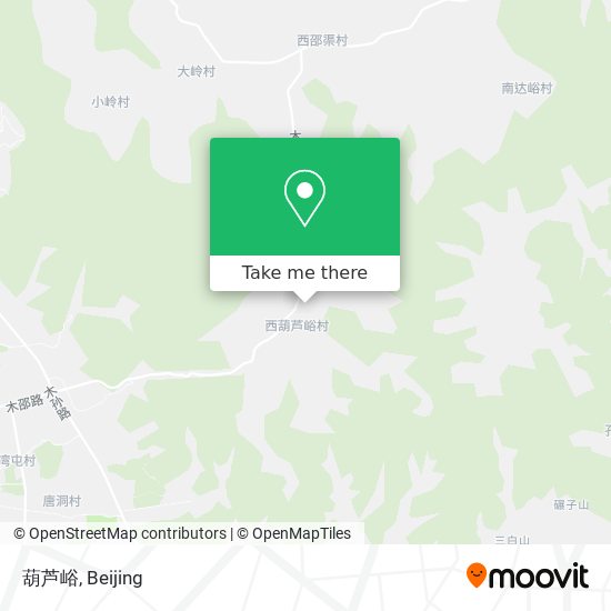 葫芦峪 map