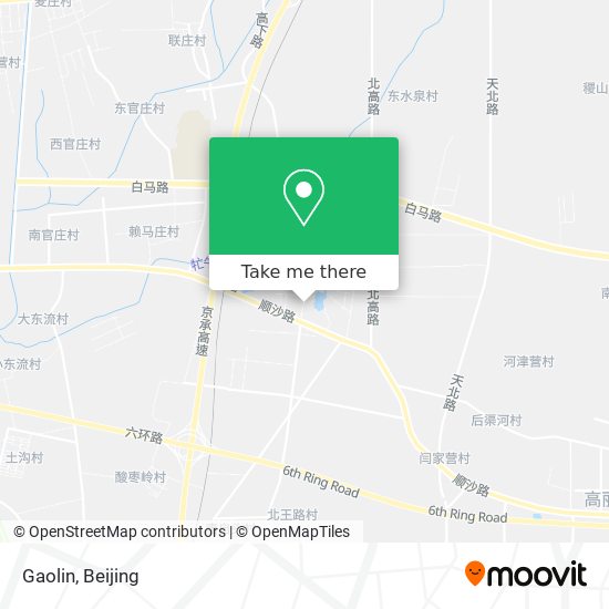 Gaolin map