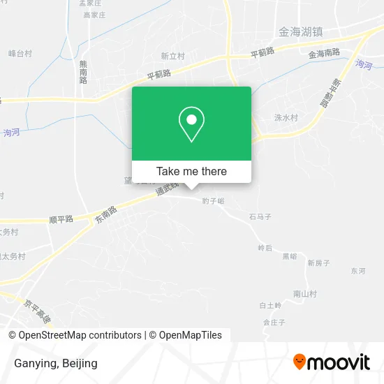 Ganying map