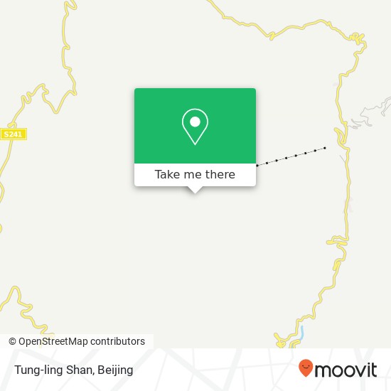 Tung-ling Shan map