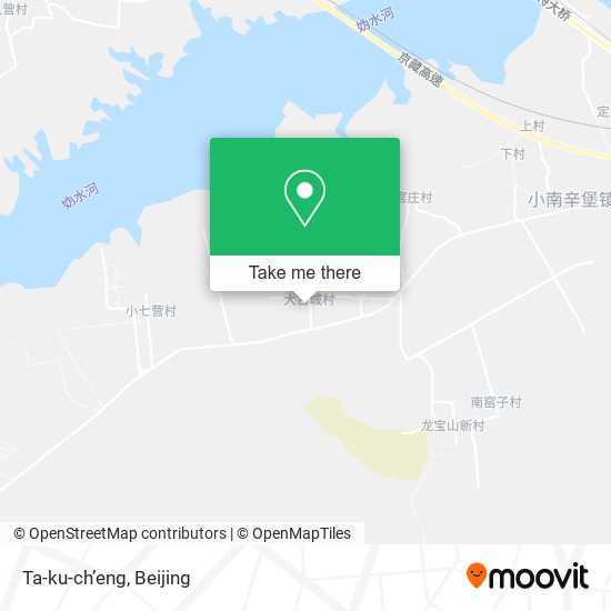 Ta-ku-ch’eng map