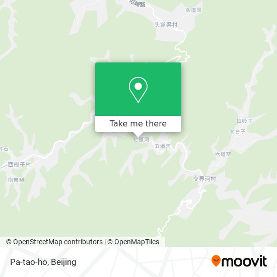 Pa-tao-ho map