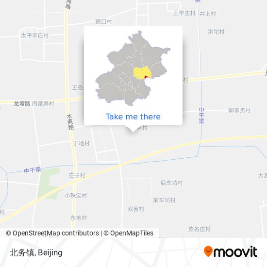 北务镇 map