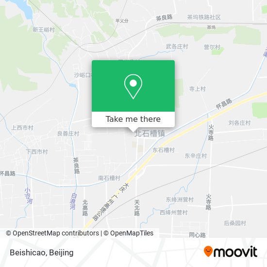 Beishicao map