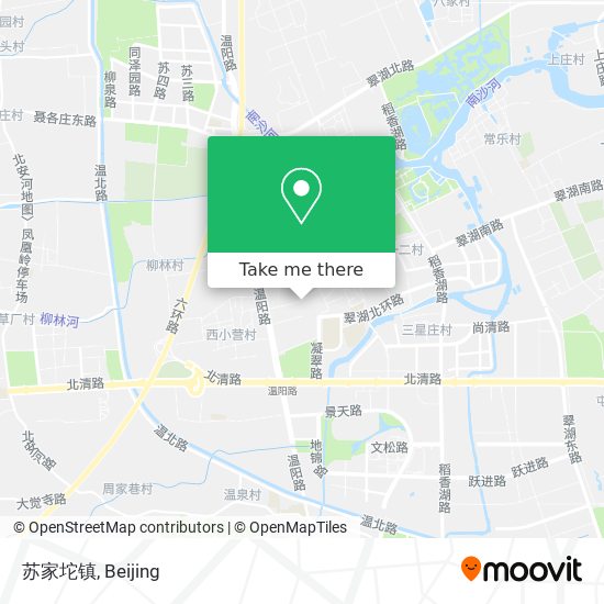 苏家坨镇 map