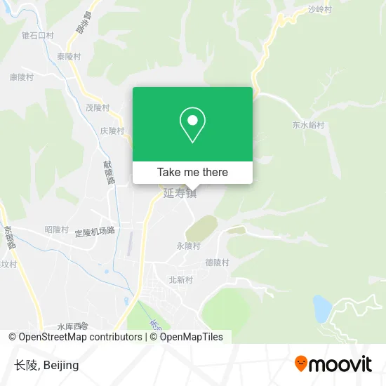 长陵 map