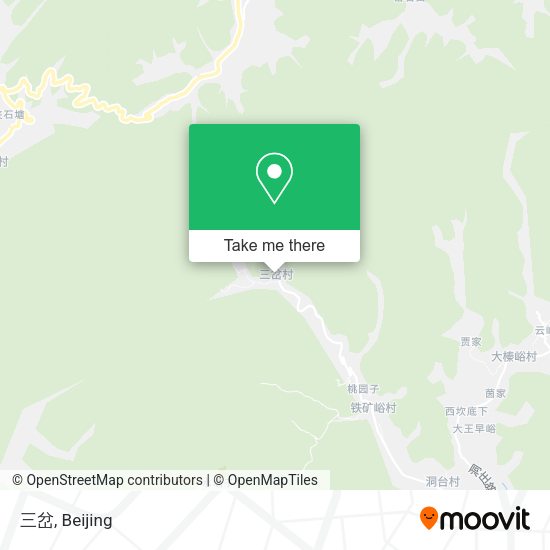 三岔 map
