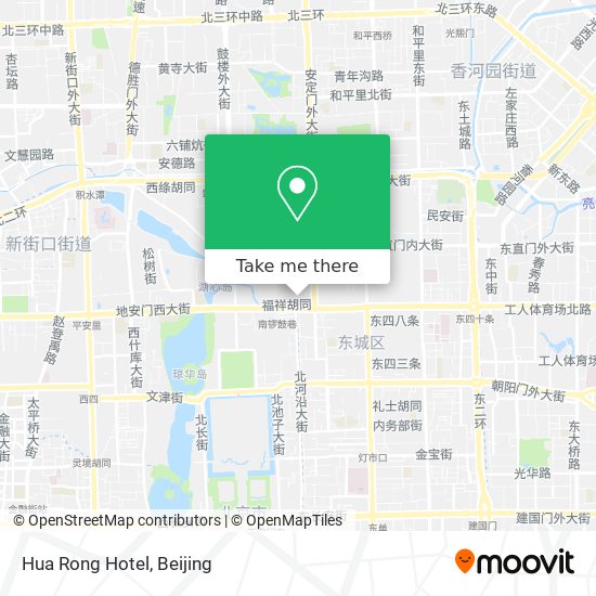 Hua Rong Hotel map