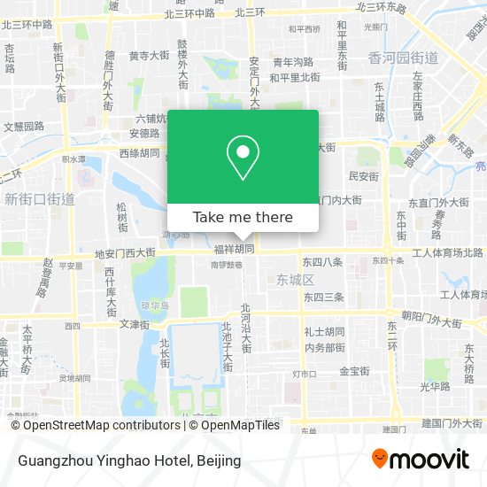 Guangzhou Yinghao Hotel map