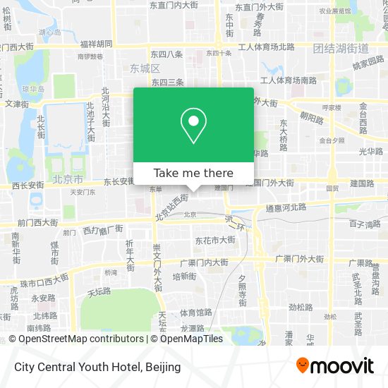 City Central Youth Hotel map