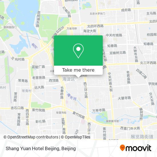 Shang Yuan Hotel Beijing map