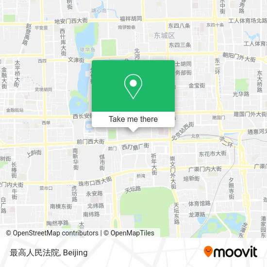 最高人民法院 map