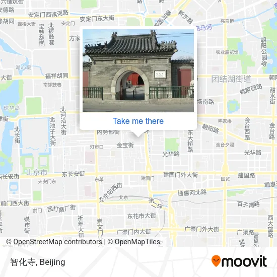 智化寺 map