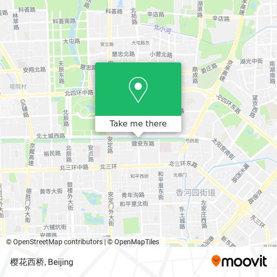 樱花西桥 map
