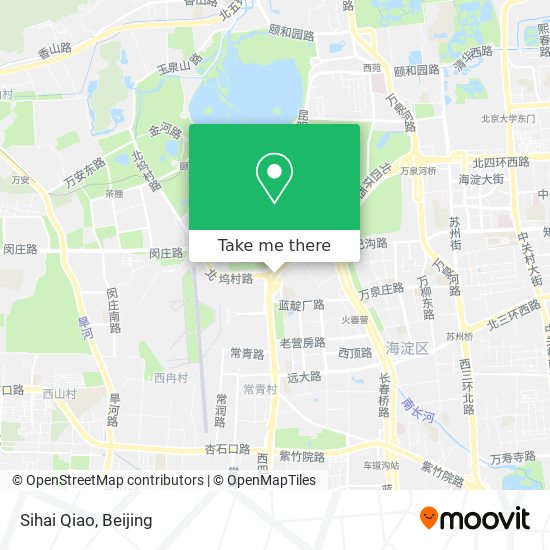 Sihai Qiao map