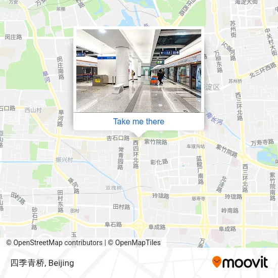 四季青桥 map