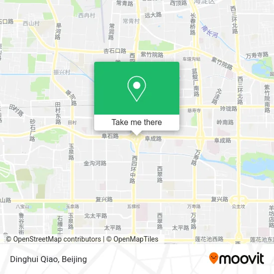 Dinghui Qiao map