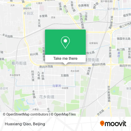 Huaxiang Qiao map