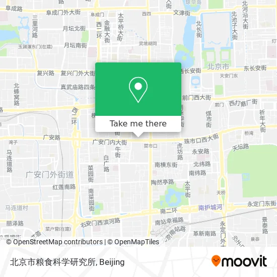 北京市粮食科学研究所 map